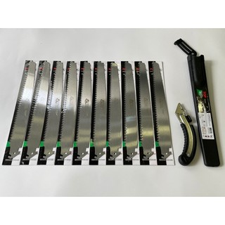 Combo 10 lưỡi cưa kiếm Top Taiwan kèm cán tay cầm ( Tặng kèm bao đựng )