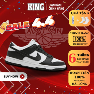 Giày Nike Dunk Low Retro White Black Panda DD1391-100 Auth Thể thao new dành cho nam nữ, chính hãng Fullbox KING_STORE