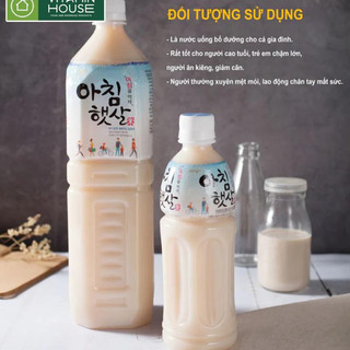 Nước gạo hàn quốc siêu ngon chai to đùng, nước gạo hàn quốc 500ml-1.5l