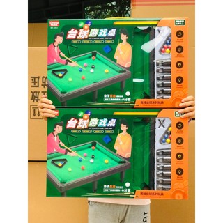 Bộ đồ chơi bàn Bia – Bàn Bida Mini đầy đủ phụ kiện