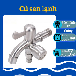 Củ sen lạnh, sen tắm lạnh inox, củ sen tắm đơn lạnh