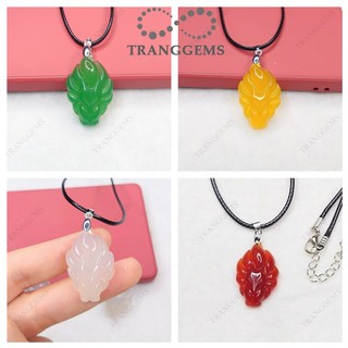 Mặt dây hồ ly đá mã não tặng kèm dây đeo và hộp