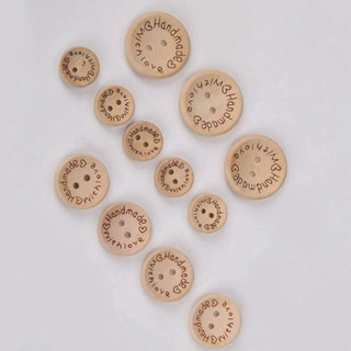 Nút Gỗ / Cúc Gỗ HandMade