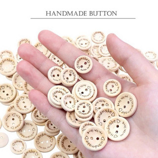 Nút Gỗ / Cúc Gỗ HandMade