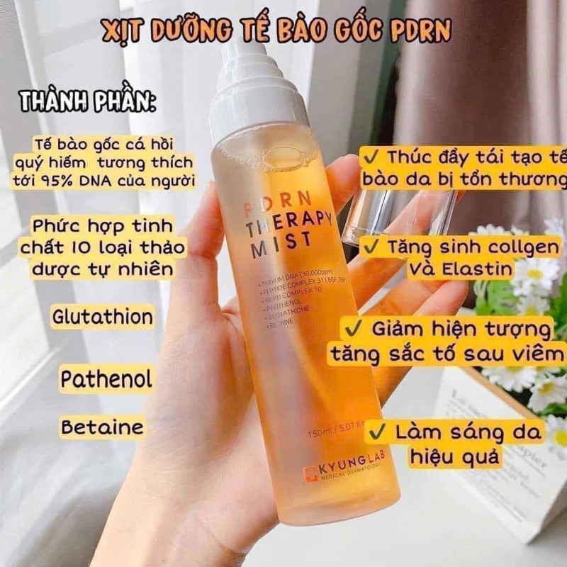 Chính hãng KYUNGLAB nước thần chăm sóc cấp ẩm cho da