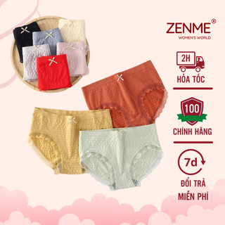 Quần Lót Nữ Zen Me Chất Liệu Tăm Kháng Khuẩn Thông Hơi Nhẹ Nhàng Ôm Vòng Eo Gọn Gàng
