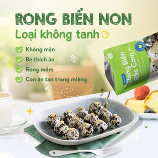 Rong biển rắc cơm Mămmy ít mặn, không tanh, tăng hương vị cho bé