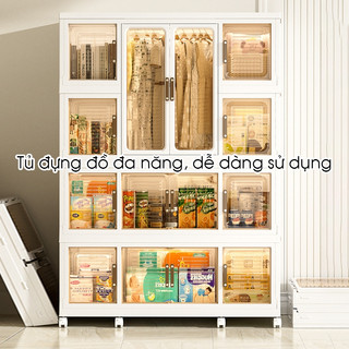 Tủ đựng quần áo , tủ đựng đồ cho bé , tủ đa năng cao cấp dung tích lớn đựng đồ thoải mái