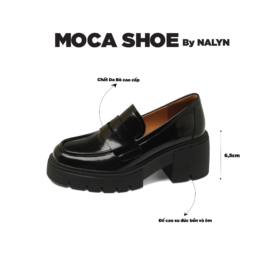 NALYN - GIÀY MOCA DA THẬT