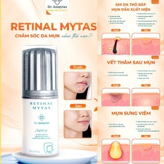Serum retinal phục hồi và tái tạo cấu trúc da dr anmytas