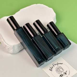 [HCM] Vỏ rỗng, chai đựng nước hoa 3ml, 5ml, 9ml, 10ml màu gradient xanh đen, thân dày dặn, vòi xịt phun sương.