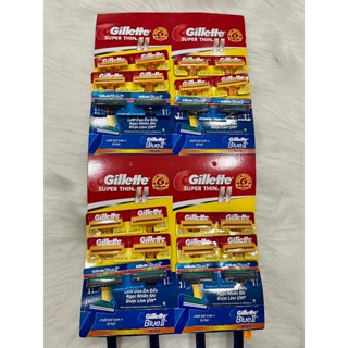  Dao Cạo Râu Cán Vàng - Vĩ 24 Cây 