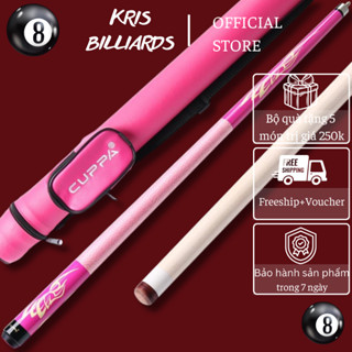 Cơ bida Cuppa Pink Hồng Chính hãng tặng kèm full phụ kiện 300k