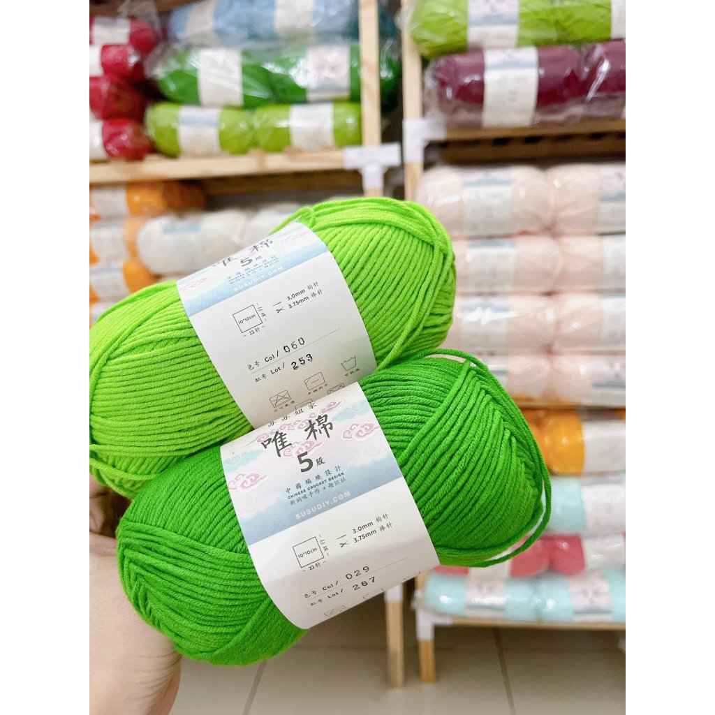 Len Susan's Family 5 (full màu) Hàng Chính Hãng cuộn 100gr