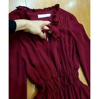 Đầm đỏ đô sz M