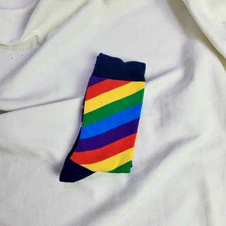 Vớ 7 sắc cầu vòng 80% cotton