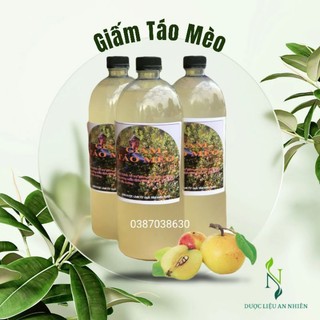 Giấm táo mèo lên men tự nhiên