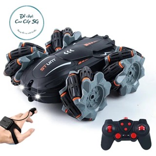  Xe điều khiển địa hình stunt xoay 360 độ drift có đèn 4 bánh xe làm quà sinh nhật cho bé mẫu mới 2024 