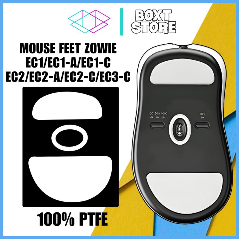Mouse Feet PTFE WHITE ICE Cho Chuột Zowie EC1 EC2 EC3
