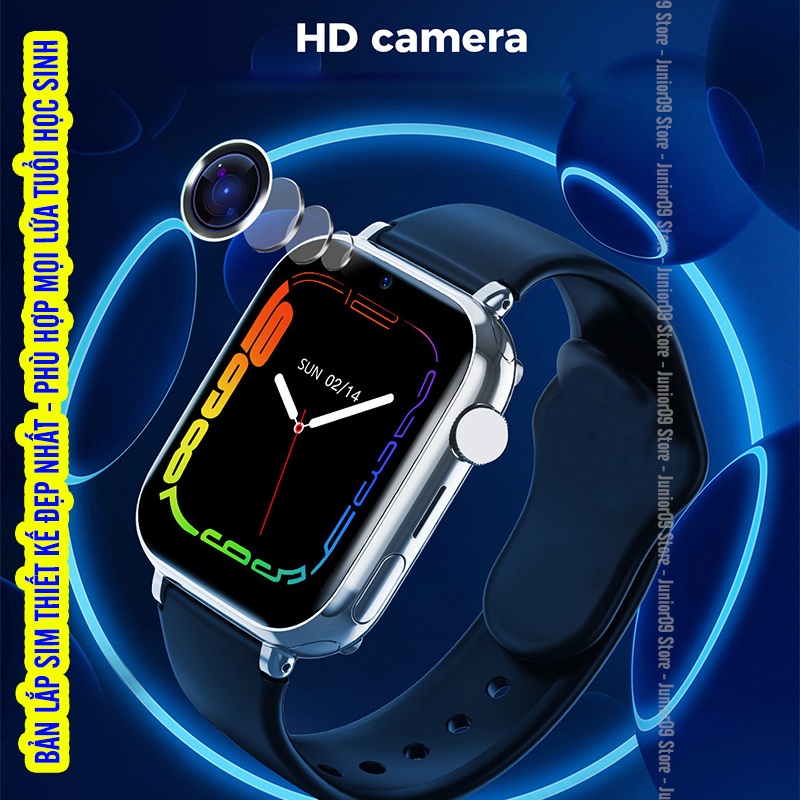 [ ĐỊNH VỊ GPS ] Đồng hồ thông minh Trẻ em JUNIOR09 WATCH KID LUXURY | Lắp sim Nghe gọi độc lập | Video Call | SOS | BigBuy360 - bigbuy360.vn