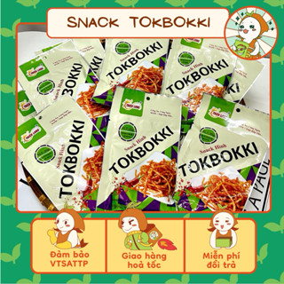  Combo 10 Bịch Snack Hình Tokbokki Thiên Long   gói 28g  Snack Ăn Vặt Tuổi Thơ Đồ Ăn Vặt Nhà Mầm. 