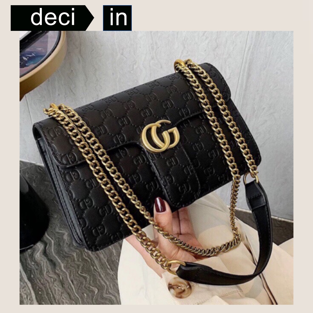 Túi đeo chéo hàng quảng châu in vân chìm 576