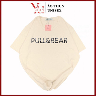 Áo Thun PHÔNG UNISEX in chữ PULL & BEAR (Đủ size M-L-XL-XXL bigsize)
