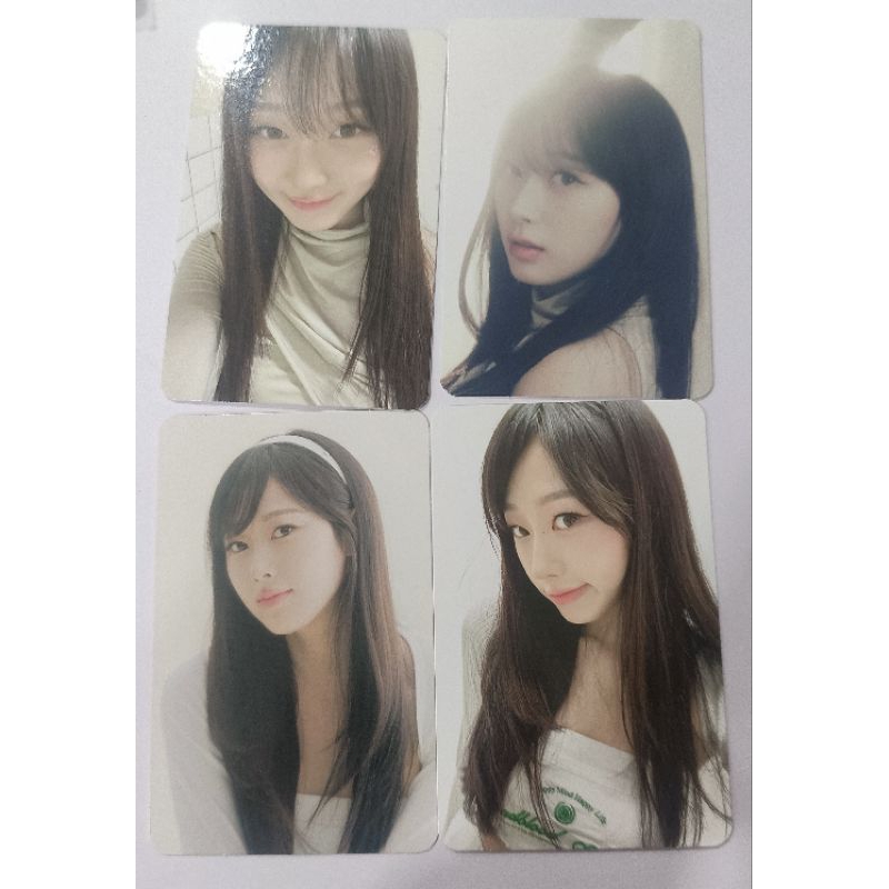 thẻ ảnh photocard aespa giselle 2024 chính hãng ssgt pack siêu đẹp hot hit