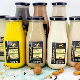 chai / lọ thủy tinh nắp thiếc 310ml, 500ml,1000 đựng sữa hạt,nước ép