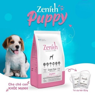 Thức ăn hạt mềm cho chó con zenith puppy 3kg
