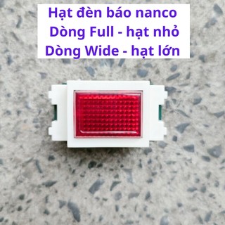 Hạt đèn báo đỏ panasonic dòng wide hạt lớn, dòng full hạt nhỏ, hàng chính hãng bảo hành 2 năm