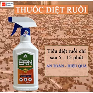 Thuốc diệt ruồi sinh học Bio Ern- diệt ruồi vàng, ruồi cánh bướm, ruồi giấm - Không độc hại hiệu quả 100%
