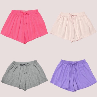 Quần đùi nữ thun cotton da cá dày dặn