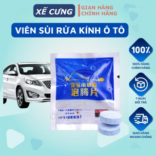 Viên Sủi Rửa Kính Ô Tô ⚡️𝐅𝐑𝐄𝐄 𝐒𝐇𝐈𝐏⚡️ 1 Viên Dùng Được 4 Lít Nước | Rửa Siêu Sạch | Rẻ Vô Địch