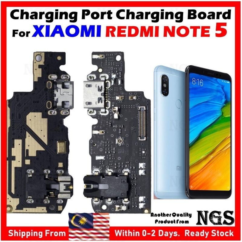 Cụm sạc Xiaomi Redmi Note 5 / Note 5 Pro hàng new Zin cho AE thợ