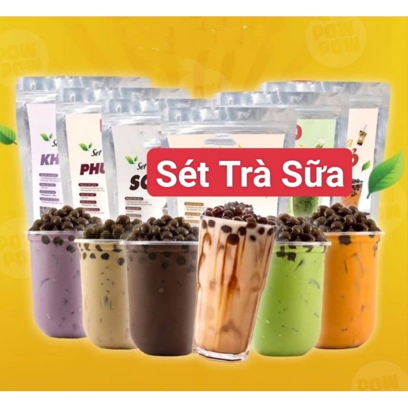 Sét Trà Sữa nhiều vị hottrend