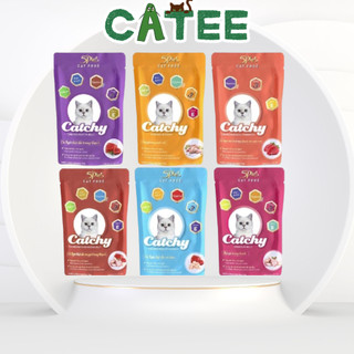 Pate cho mèo 5plus catchy 70g hương vị cá ngừ