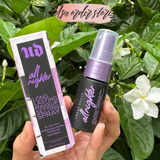 [Sephora US] Xịt Khoáng Make Up Urban Decay All Nighter Long Lasting Makeup Spray 15ml Fullbox