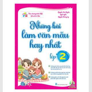Sách - những bài làm văn mẫu hay nhất lớp 2 - kết nối tri thức với cuộc sống - qb