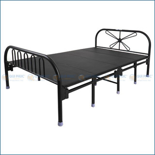 Giường sắt- kèm nệm xếp gọn dona luxy qui phúc-hàng chính hãng