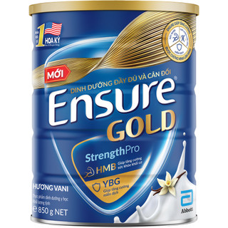 Sữa bột ensure gold hương vani 850gr