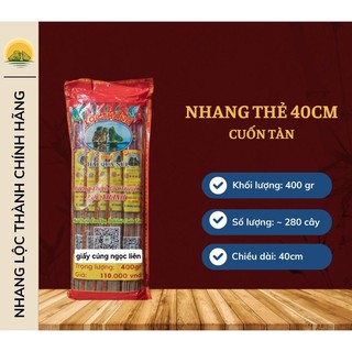 Nhang cuốn tàn đậu tàn Lộc Thành chính hãng