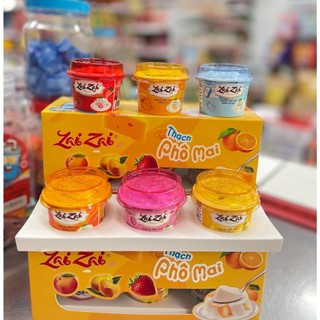 Thạch phô mai zai zai đức hạnh hộp 70g