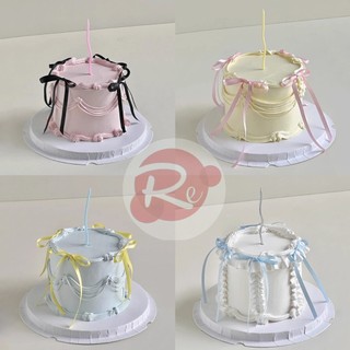 [SIÊU RẺ❤️] – Ruybang 6mm - 25m - Lụa trơn - Trang trí bánh sinh nhật bánh kem