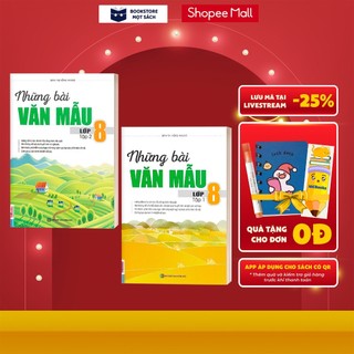 Sách - combo những bài văn mẫu lớp 8