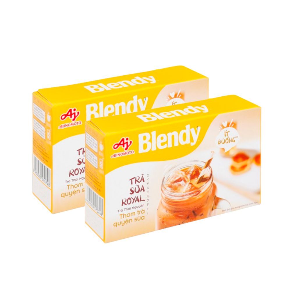 Combo 2 hộp trà sữa Royal Blendy (8 gói x 18g)