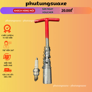 Cần Mở Bugi 16mm chữ T Lúc Lắc Phutungsuaxe