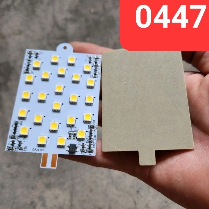 bảng đèn led trắng vàng 12v ~5w