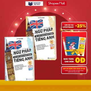 Sách - combo ngữ pháp và giải thích ngữ pháp tiếng anh cơ bản và nâng cao 80/20