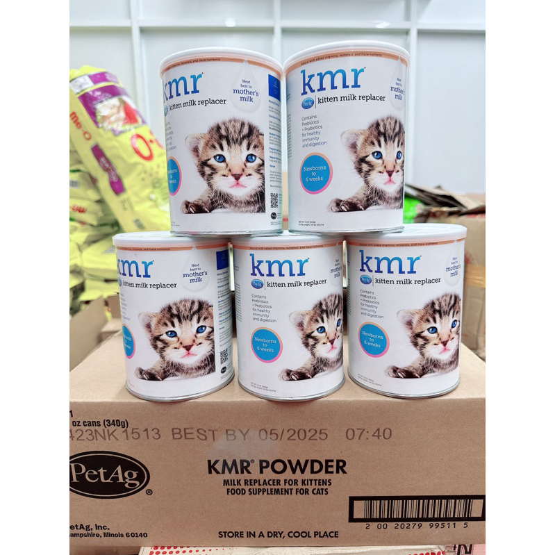 Sữa bột dành cho mèo KMR 340g